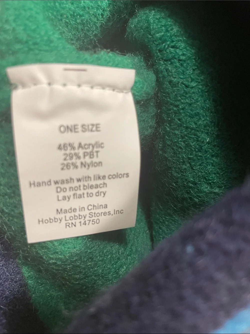 Women's Green Pom Beanie with 'APRÈS' Knit Band